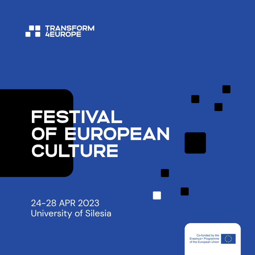 Festival of European Culture, 24–28 April, University of Silesia