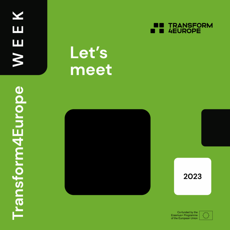Transform4Euorpe Week Let's meet 2023