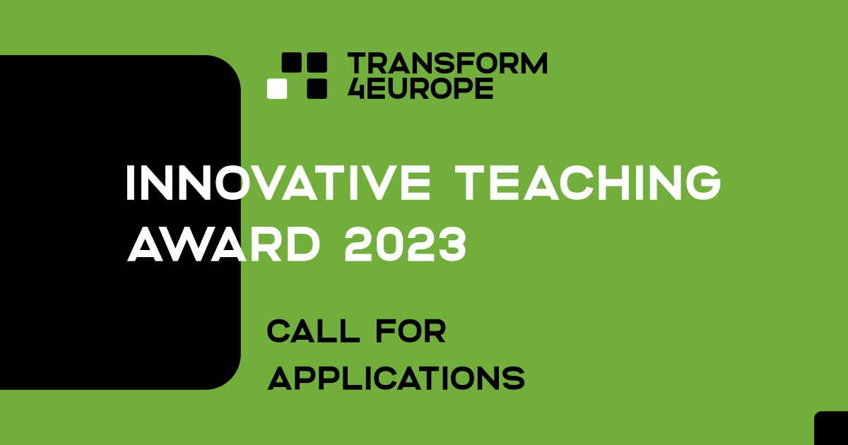 Innovative Teaching Award 2023 Call for Applications