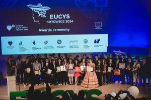 EUCYS 2024 participants on the stage