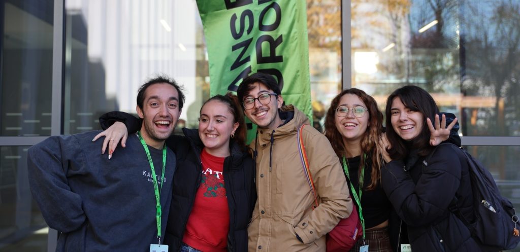 Students during T4EU Week in Katowice