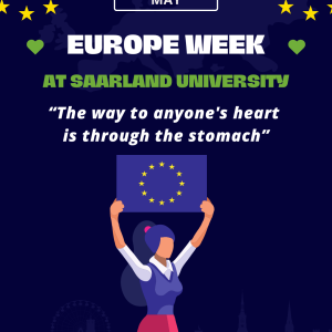 Europe Week at Saarland University graphics