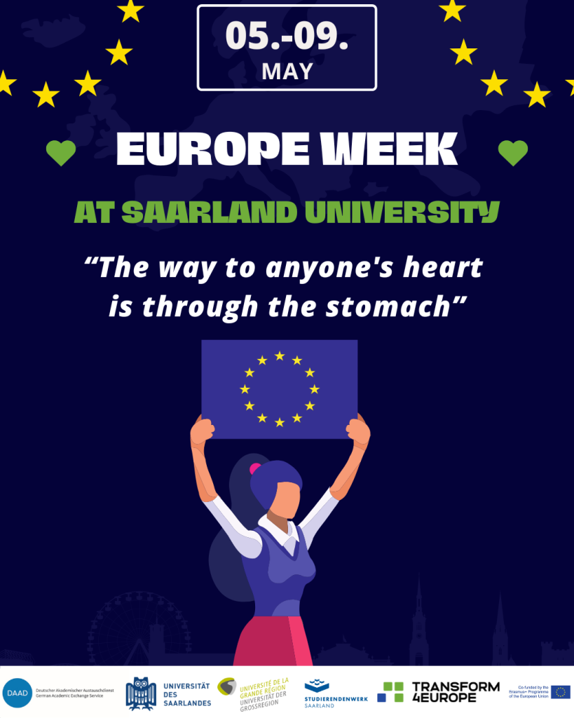 Europe Week at Saarland University graphics