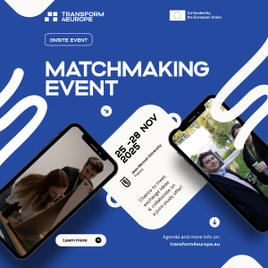 Matchmaking Event at Jean Monnet University