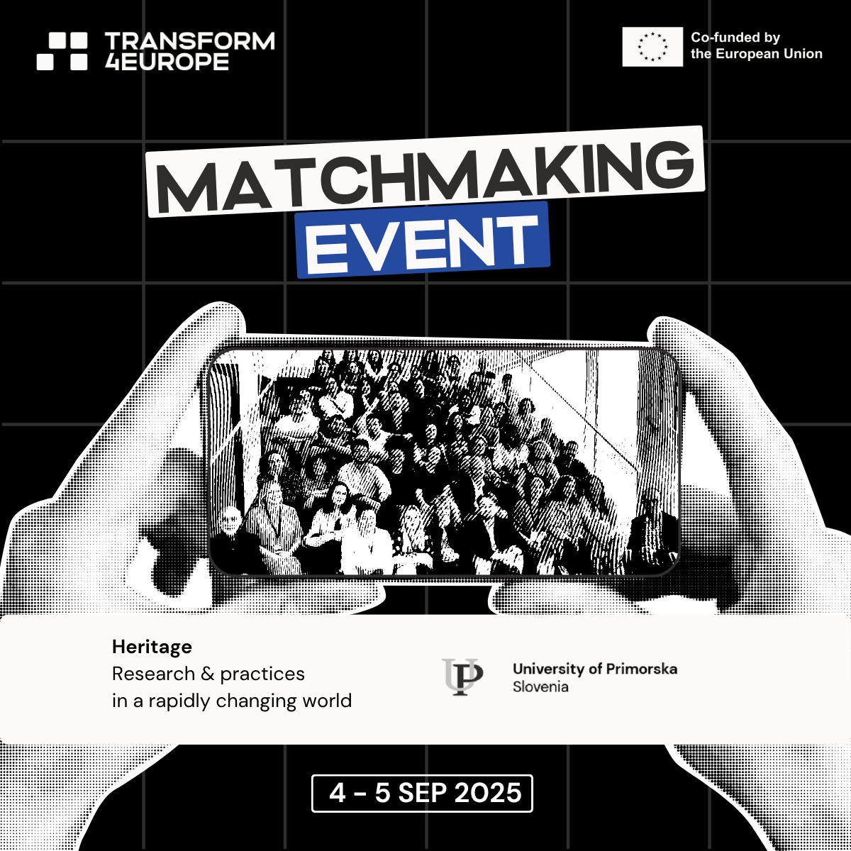 Matchmaking Event at the University of Primorska graphic
