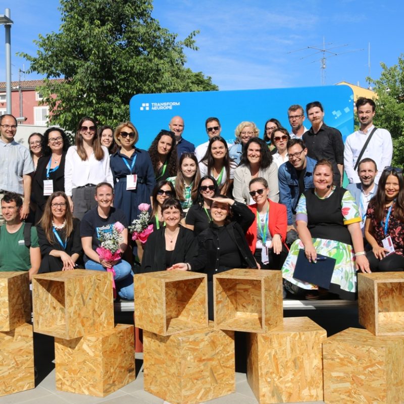A group photo of the T4EU Week participants
